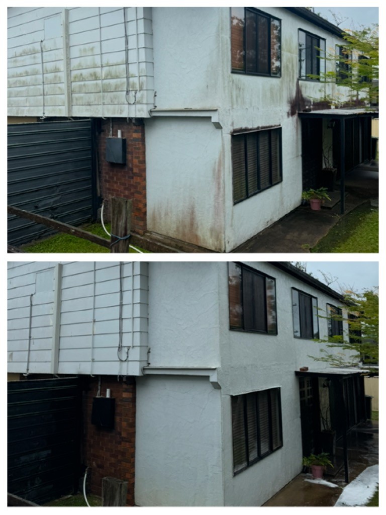 Pressure Wash Gold Coast can use up to 4500 psi with up to 100 degrees for a combination of hot washing with pressure washing / power washing.